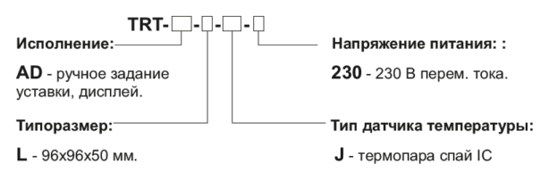 Термоконтроллер INNOCONT TRT-AD-L-230-J